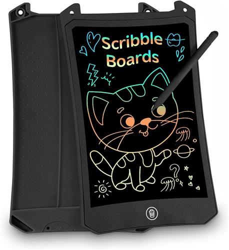 Digitaal notitieblok - Zwart - 8,5 inch - LCD Schrijftablet met Kleurrijk Scherm - Educatief Speelgoed voor Kinderen