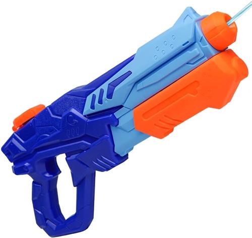 Waterpistool Kinderen - van 3-5 Jaar - Waterpistooltjes Klein - Watergeweer - Waterblaster - Watergevecht - Buitenspeelgoed - Zomerspeelgoed - Waterspeelgoed - 600 ml - Veelkleurig - van Imperatoris