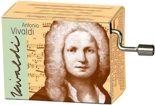Roterende muziekdoos - Hout - 4 Seizoenen Lente Melodie - Klassiek Geschenk voor Muziekliefhebbers