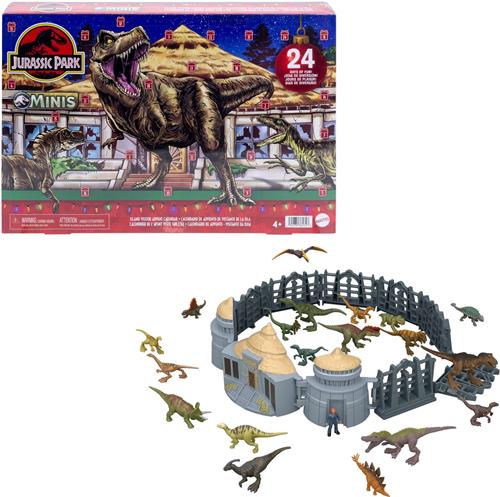 JURASSIC PARK MINI'S Adventskalender voor Eilandbezoekers