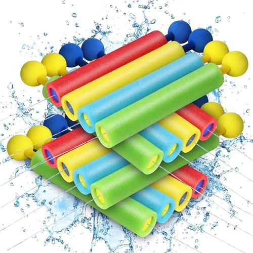 Waterpistool Kinderen - 16 Stuks - van 3-8 Jaar - Waterpistooltjes - Watergeweer - Waterblaster - Watergevecht - Buitenspeelgoed - Zomerspeelgoed - Waterspeelgoed - Blauw/Geel/Rood/Groen - van Imperatoris
