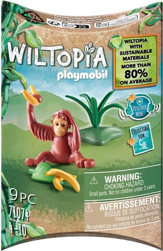 PLAYMOBIL Wiltopia Baby orang-oetan - 71074