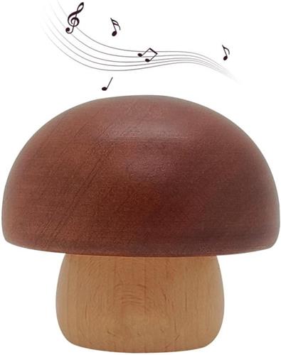 Roterende muziekdoos - Hout - 2 x 2 x 2 cm - Massief Houten Muziekdoos met You Are My Sunshine Melodie - Decoratief Cadeau