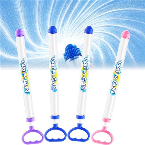 Waterpistool Kinderen met Kunstvuur-effect - 4 Stuks - van 3-8 Jaar - Waterpistooltjes - Watergeweer - Waterblaster - Watergevecht - Buitenspeelgoed - Zomerspeelgoed - Waterspeelgoed - Veelkleurig - van Imperatoris