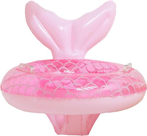 Kinderzwembad - baby zwembad - babyzwembad drijft - voor leeftijd 6-36 maanden - babyzwembadje - baby zwemring - L - roze Meermin - kinder zwembadje - zwemband - babyfloat - van Imperatoris