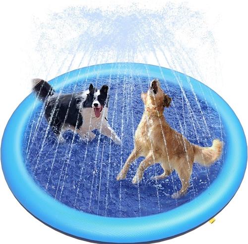 Splash Pad - Waterspeelmat baby - Watermat - Speelkleed - Opblaasbaar - 150 cm - Waterspeelgoed baby - Waterspeelgoed voor in een zwembad - van Imperatoris