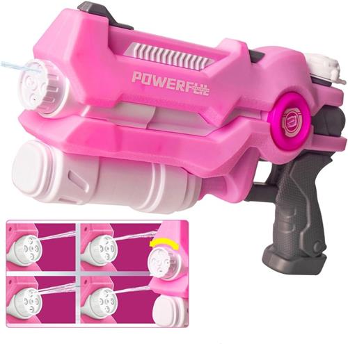 Waterpistool Kinderen - van 6-50 Jaar - Waterpistooltjes Klein - Watergeweer - Waterblaster - Watergevecht - Buitenspeelgoed - Zomerspeelgoed - Waterspeelgoed - 900 ml - Roze - van Imperatoris