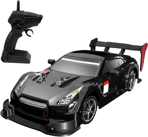 Rc drift car - Zwart - 1/16 - 4WD Snelheidsracewagen - Voor Kinderen