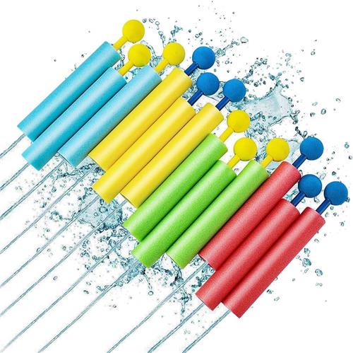 Waterpistolen voor kinderen - Set Van 12 - Kleine waterpistolen - Schuimwaterpistolen - Waterblaster - Watergevecht - Buitenspeelgoed - Zomerspeelgoed - Waterspeelgoed - 10.6 m - kleurrijk- van Imperatoris