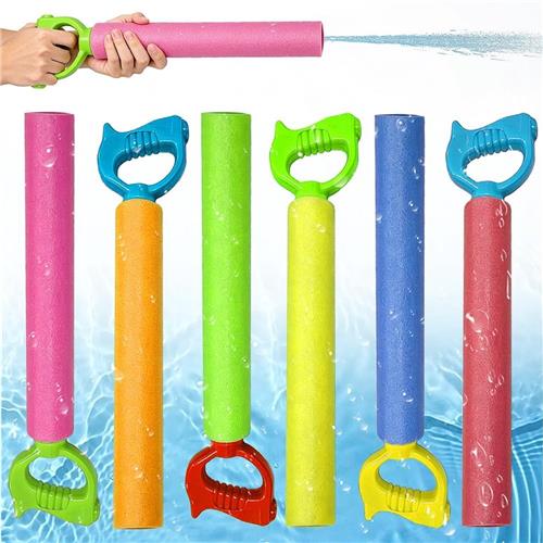 Waterpistool Kinderen - 6 Stuks - van 12-30 Jaar - Waterpistooltjes - Watergeweer - Waterblaster - Watergevecht - Buitenspeelgoed - Zomerspeelgoed - Waterspeelgoed - Veelkleurig - van Imperatoris