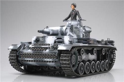 1:35 Tamiya 35290 Panzerkampfwagen III Ausf.N Sd.Kfz.141/2 Plastic Modelbouwpakket