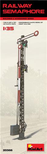 Miniart - Railway Semaphore (Min35566) - modelbouwsets, hobbybouwspeelgoed voor kinderen, modelverf en accessoires