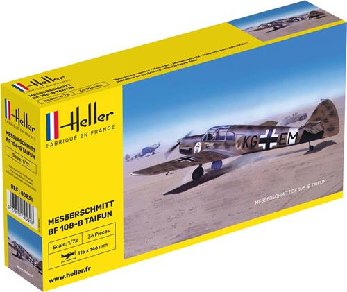 Heller - 1/72 Messerschmitt Bf 108 B Taifunhel80231 - modelbouwsets, hobbybouwspeelgoed voor kinderen, modelverf en accessoires
