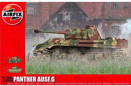 1:35 Airfix 1352 Panther G Tank Plastic Modelbouwpakket