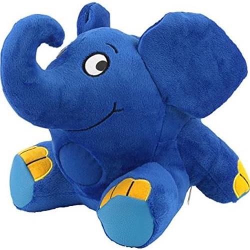 Lichtgevende knuffel - Olifant - 23 cm - Blauw - Knuffel met licht - Babyknuffel - Knuffel - Knuffelbeer