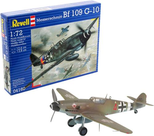 1:72 Revell 04160 Messerschmitt Bf 109 G-10 Plastic Modelbouwpakket