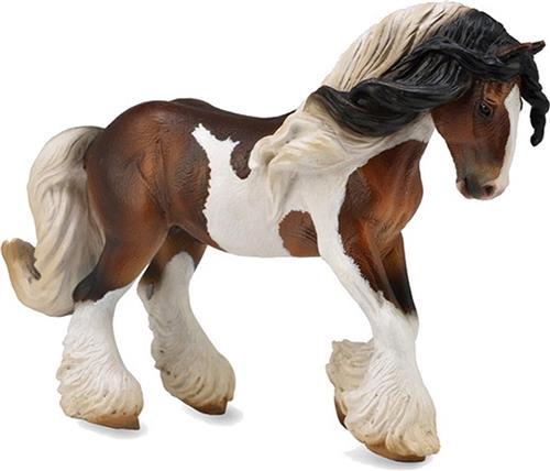Collecta Paarden: Tinker Hengst Gevlekt 18 X 12,5 Cm
