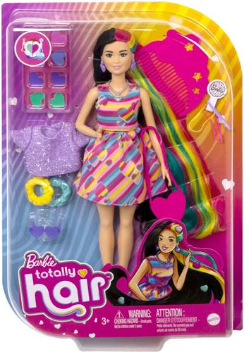 Barbie Totally Hair Regenboog - Barbiepop