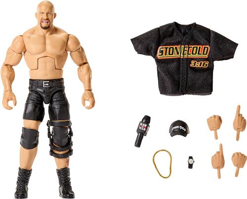 WWE Elite Collection 'Stone Cold' Steve Austin Actiefiguur