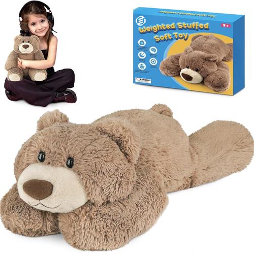 Equivera Verzwaringsknuffel - Verzwaarde Knuffel - Anxiety Knuffel - Kalmerende Knuffel - Verzwaringskussen