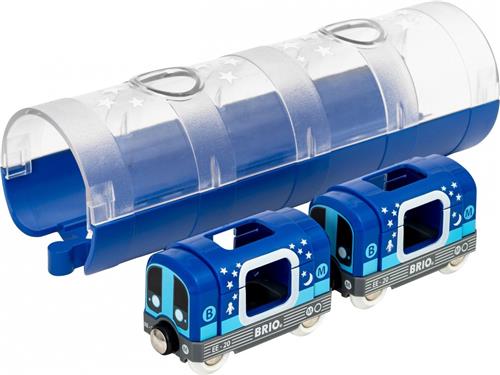 BRIO Metrotrein en tunnel - 33970