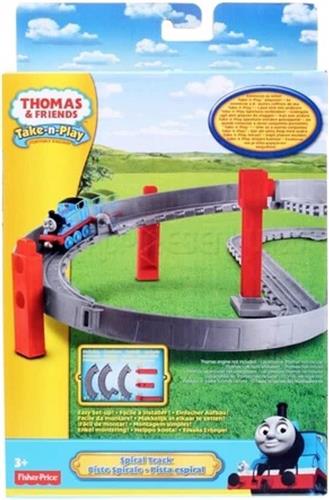 Thomas de Trein  take-n-play uitbreidingsset rails stijgende bocht