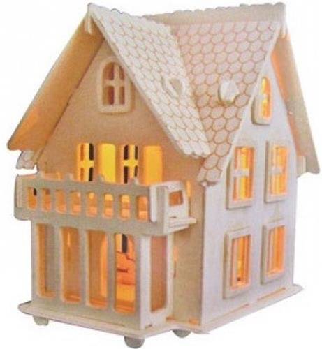 Bouwpakket Villa Huis Huisje B- hout