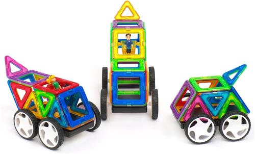 Solacis Magneet speelgoed - Magneetspeelgoed - Magneet speelgoed constructie - Magneet speelgoed bouwen blokken - Must have!