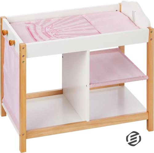 Equivera Poppenbed - Poppenbedje - Poppenhuis Meubels - Speelgoed voor Meisjes - Cadeau