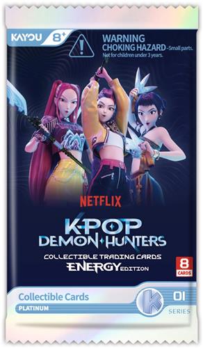 Kayou KPop Demon Hunters -Collectible Trading Cards- Energy Edition Booster.