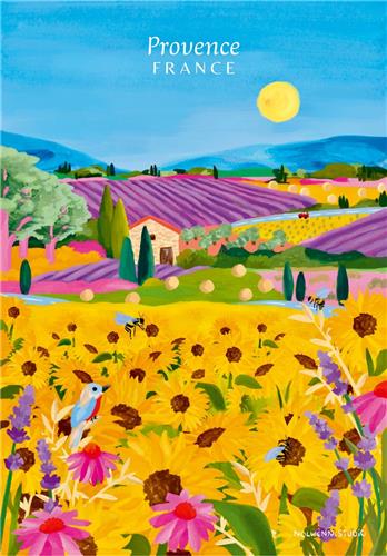 Ravensburger puzzel Frankrijk Provence - 99 stukjes volwassenen ontspanning.