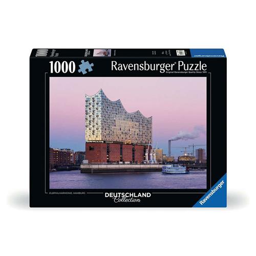 Ravensburger puzzel Deutschland Collection - Elbphilharmonie Hamburg - 1000 stukjes.