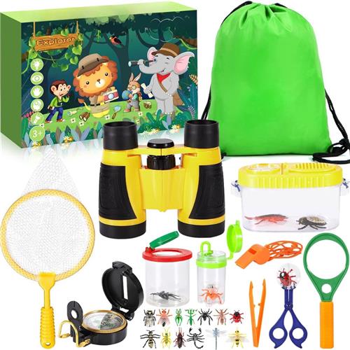 Equivera Ontdekkingsreizigersset - Ontdekkingsreizigersset Kinderen - Outdoor Explorer Kit - Out door - Explorer Kit - Outdoor Speelgoed - Outdoor Speelgoedset - Buitenspeelgoed - Buitenspeelgoed voor Kinderen