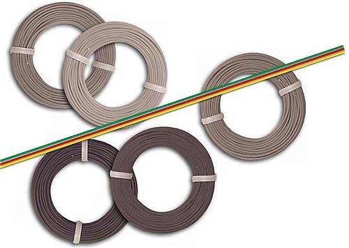 Busch - Flachbandkabel 3-farbig (Bu1782) - modelbouwsets, hobbybouwspeelgoed voor kinderen, modelverf en accessoires