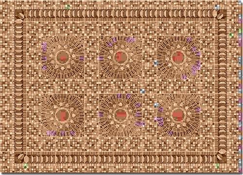 Busch - Dekopl. Fliesen Rustikal H0 (Bu7414)