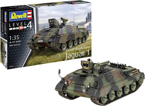 1:35 Revell 03353 Raketenjagdpanzer Jaguar 1 Plastic Modelbouwpakket