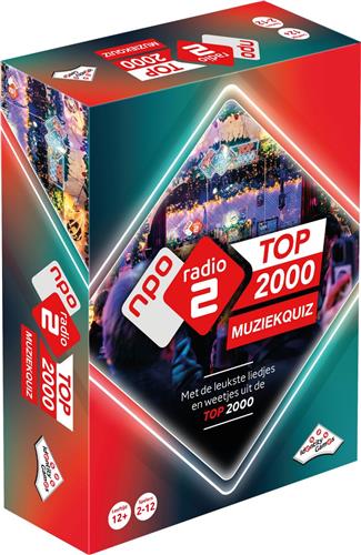 Top 2000 Muziekspel - Partyspel - Met de leukste liedjes en weetjes uit de Top 2000