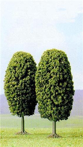 Busch - 2 Laubbäume,100mm H0 (Bu6053) - modelbouwsets, hobbybouwspeelgoed voor kinderen, modelverf en accessoires