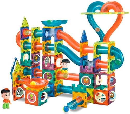 Solacis Magneet speelgoed - Magneetspeelgoed - Magneet speelgoed constructie - Magneet speelgoed bouwen blokken - Must have!