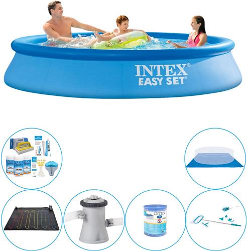 Easy Set Rond 305x61 cm - 7-delig - Zwembad Set