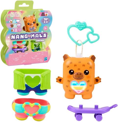 Hasbro Nanomals exclusief interactief speelgoed met skateboard.