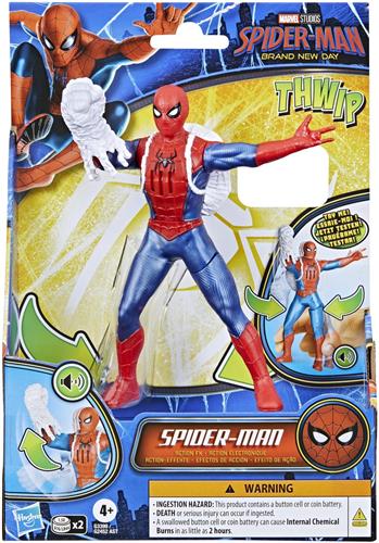 Marvel Studios Spider-Man - Brand New Day Action FX - Elektronische Actiefiguur 15cm