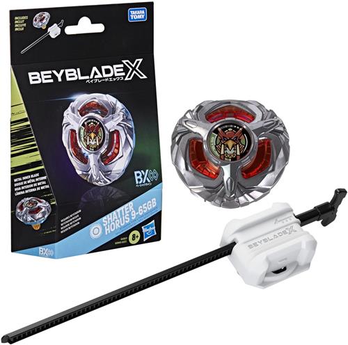 Beyblade X Shatter Horus 9-65GB BX Infinity Starter Pack, Top en Launcher