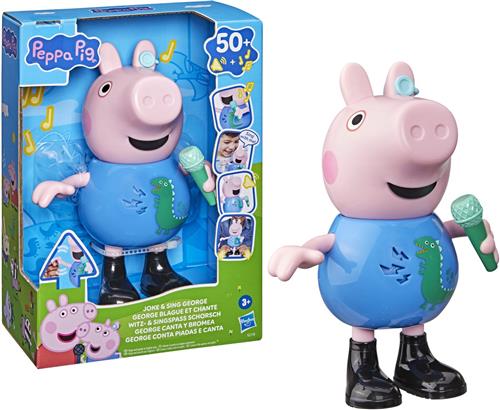Peppa Pig Grappende en Zingende George.