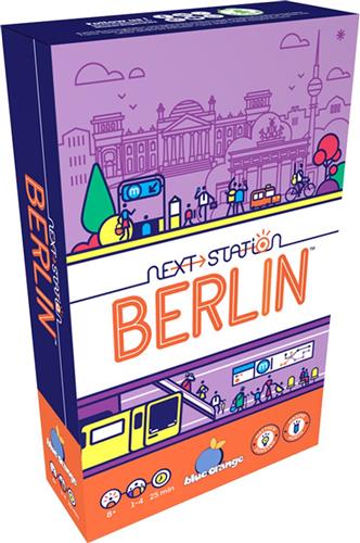NEXT STATION BERLIN FR-NL - BLUE ORANGE - GERONIMO GAMES - KAARTSPEL - VANAF 8 JAAR OUD - VAN 2 TOT 4 SPELERS