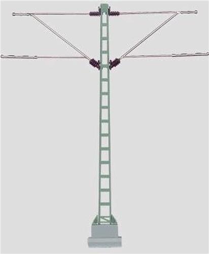 Märklin 74105 H0 Middenmast H0 Märklin C-rails (met ballastbed), H0 Märklin K-rails (zonder ballastbed) 1 stuk(s)
