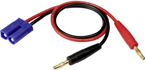 Reely Laadkabel [2x Bananenstekker 4 mm - 1x EC5-stekker] 0.30 m 2 mm² RE-6799032