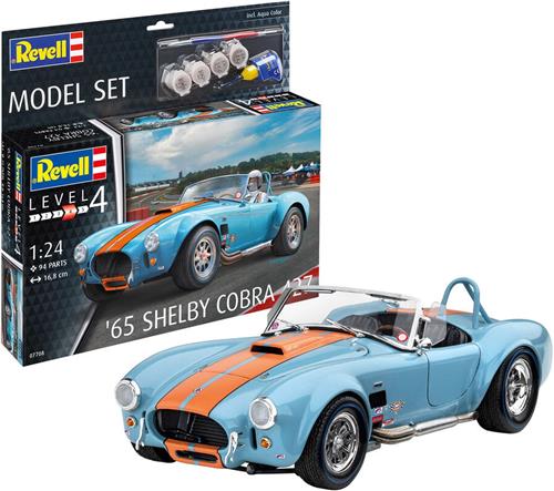 1:24 Revell 67708 1965 Shelby Cobra 427 - Model Set Plastic Modelbouwpakket