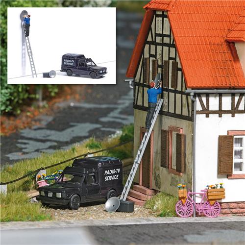 Busch - A-set: Sat-schussel Ausrichten H0 (4/22) *bu7982 - modelbouwsets, hobbybouwspeelgoed voor kinderen, modelverf en accessoires