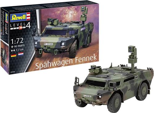 1:72 Revell 03356 Spähwagen Fennek Plastic Modelbouwpakket